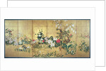 Flowers of the Four Seasons by Watanabe (attr. to) Shiko