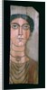 Mummy portrait, 90-110 AD by Roman Period Egyptian