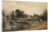 View of Iffley from the River, 1841 by Peter de Wint