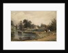 View of Iffley from the River, 1841 by Peter de Wint