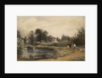 View of Iffley from the River, 1841 by Peter de Wint