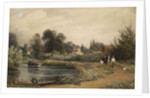 View of Iffley from the River, 1841 by Peter de Wint