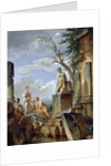 Ruins with a Sibyl and other Figures, c.1720 by Giovanni Paolo Pannini or Panini