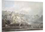 View of Chepstow, Monmouthshire, c.1791-92 by Thomas Girtin