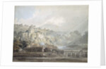 View of Chepstow, Monmouthshire, c.1791-92 by Thomas Girtin