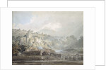 View of Chepstow, Monmouthshire, c.1791-92 by Thomas Girtin