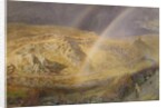 A November Rainbow, Dolwyddelan Valley, November 11 1866, 1 p.m. 1866, 1866 by Alfred William Hunt