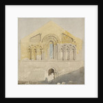 West Front of Castle Rising Church, Norfolk by John Sell Cotman