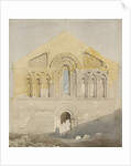West Front of Castle Rising Church, Norfolk by John Sell Cotman