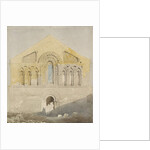 West Front of Castle Rising Church, Norfolk by John Sell Cotman