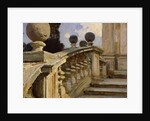 A Balustrade by John Singer Sargent