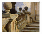 A Balustrade by John Singer Sargent