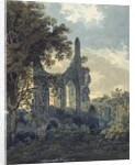 Byland Abbey, Yorkshire, c.1793 by Thomas Girtin