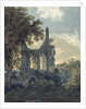 Byland Abbey, Yorkshire, c.1793 by Thomas Girtin