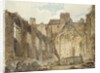 The Ruins of the Chapel in the Savoy Palace, London, c.1795-96 by Thomas Girtin