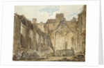 The Ruins of the Chapel in the Savoy Palace, London, c.1795-96 by Thomas Girtin