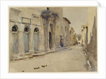 A Street in Spain by John Singer Sargent