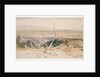 Baalbek from Lebanon, 1858 by Edward Lear