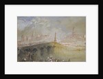 The Bridge at Blois: Fog Clearing, 1826 - 1830 by Joseph Mallord William Turner