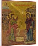 Icon of The Annunciation by John, 18th-19th century by School Greek