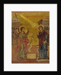 Icon of The Annunciation by John, 18th-19th century by School Greek