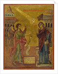 Icon of The Annunciation by John, 18th-19th century by School Greek
