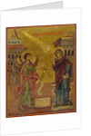 Icon of The Annunciation by John, 18th-19th century by School Greek