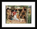 A converted British Family sheltering a Christian Missionary from the Persecution of the Druids, 1850 by William Holman Hunt