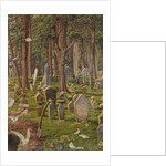 The Sleeping City: the Cemetery of Pera, Constantinople, 1856 - 1888 by William Holman Hunt