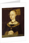 Elizabeth Woodville, Queen of Edward IV, c.1500 by British School