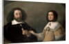 John Tradescant the Younger and Hester, his second Wife by Emmanuel de (attr. to) Critz