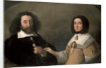 John Tradescant the Younger and Hester, his second Wife by Emmanuel de (attr. to) Critz