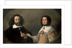 John Tradescant the Younger and Hester, his second Wife by Emmanuel de (attr. to) Critz