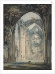 Transept of Tintern Abbey, Monmouthshire, c. 1794 by Joseph Mallord William Turner