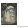 Transept of Tintern Abbey, Monmouthshire, c. 1794 by Joseph Mallord William Turner