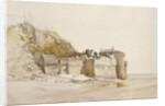 Mont St Michel: The Outer Gate, c. 1876 by Alfred William Hunt