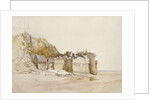 Mont St Michel: The Outer Gate, c. 1876 by Alfred William Hunt