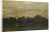 Landscape: Sunset by Charles Francois Daubigny