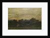 Landscape: Sunset by Charles Francois Daubigny