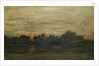 Landscape: Sunset by Charles Francois Daubigny