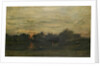 Landscape: Sunset by Charles Francois Daubigny