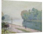 A Bend in the River Loing, 1896 by Alfred Sisley