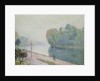 A Bend in the River Loing, 1896 by Alfred Sisley
