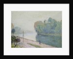 A Bend in the River Loing, 1896 by Alfred Sisley