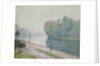 A Bend in the River Loing, 1896 by Alfred Sisley