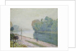 A Bend in the River Loing, 1896 by Alfred Sisley