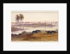 El Hon, Egypt, 1884 by Edward Lear