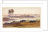 El Hon, Egypt, 1884 by Edward Lear