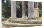 A View between the Columns of a Tempietto by John Singer Sargent