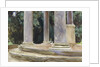 A View between the Columns of a Tempietto by John Singer Sargent